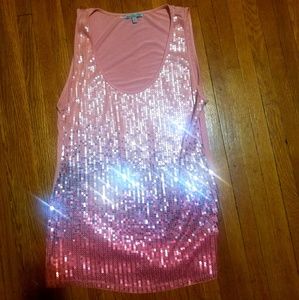 Charlotte Russe Sequin Tank